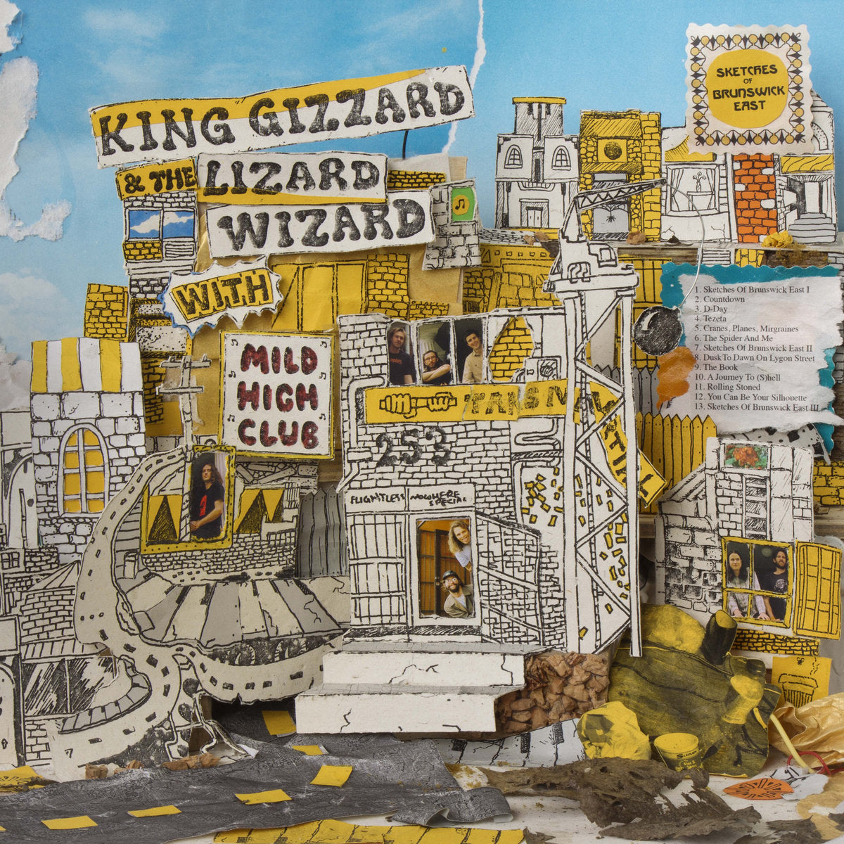 King Gizzard & The Lizard Wizard With Mild High Club: Sketches Of Brunswick East (Vinyl LP)