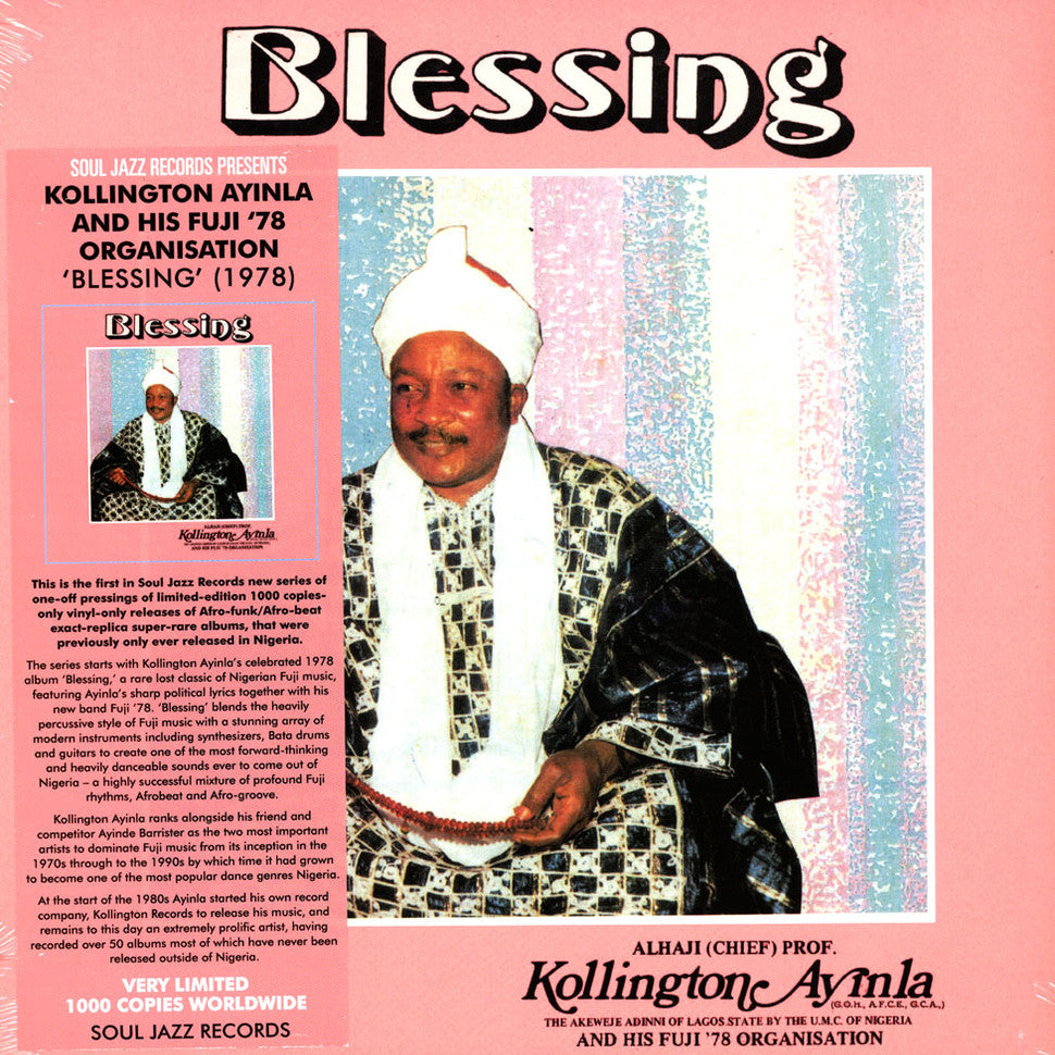 Ayinla, Kollington & His Fuji '78 Organisation: Blessing (Vinyl LP)