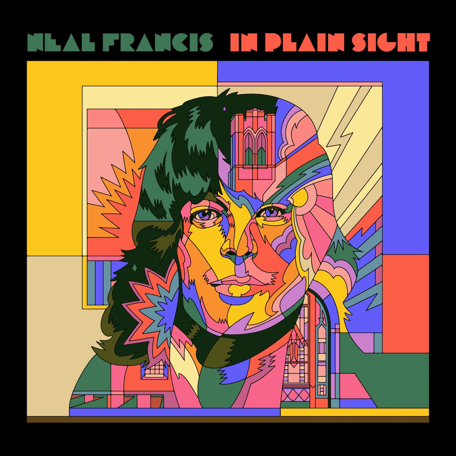 NEAL FRANCIS: IN PLAIN SIGHT (2021) CHERRY RED LP