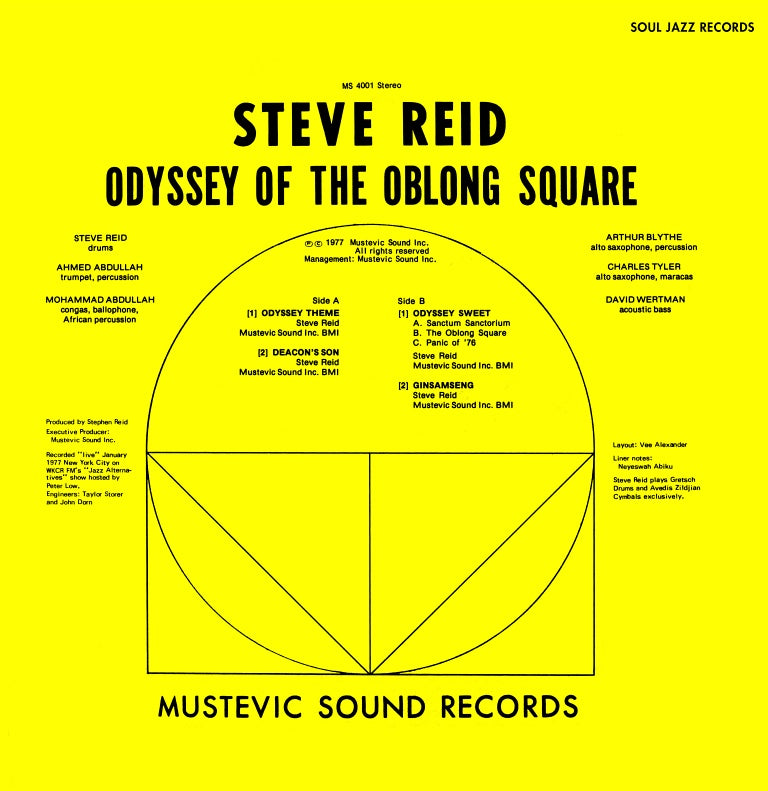 Reid, Steve: Odyssey Of The Oblong Square (Coloured Vinyl LP)
