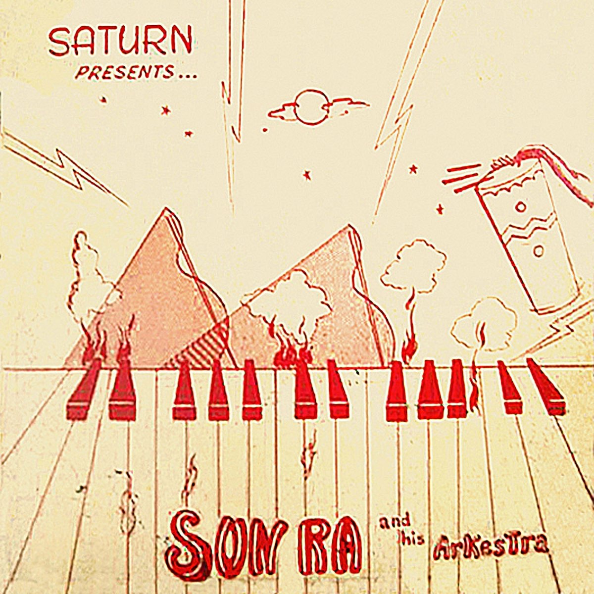 Sun Ra And His Arkestra: Super-Sonic Jazz (Coloured Vinyl LP)