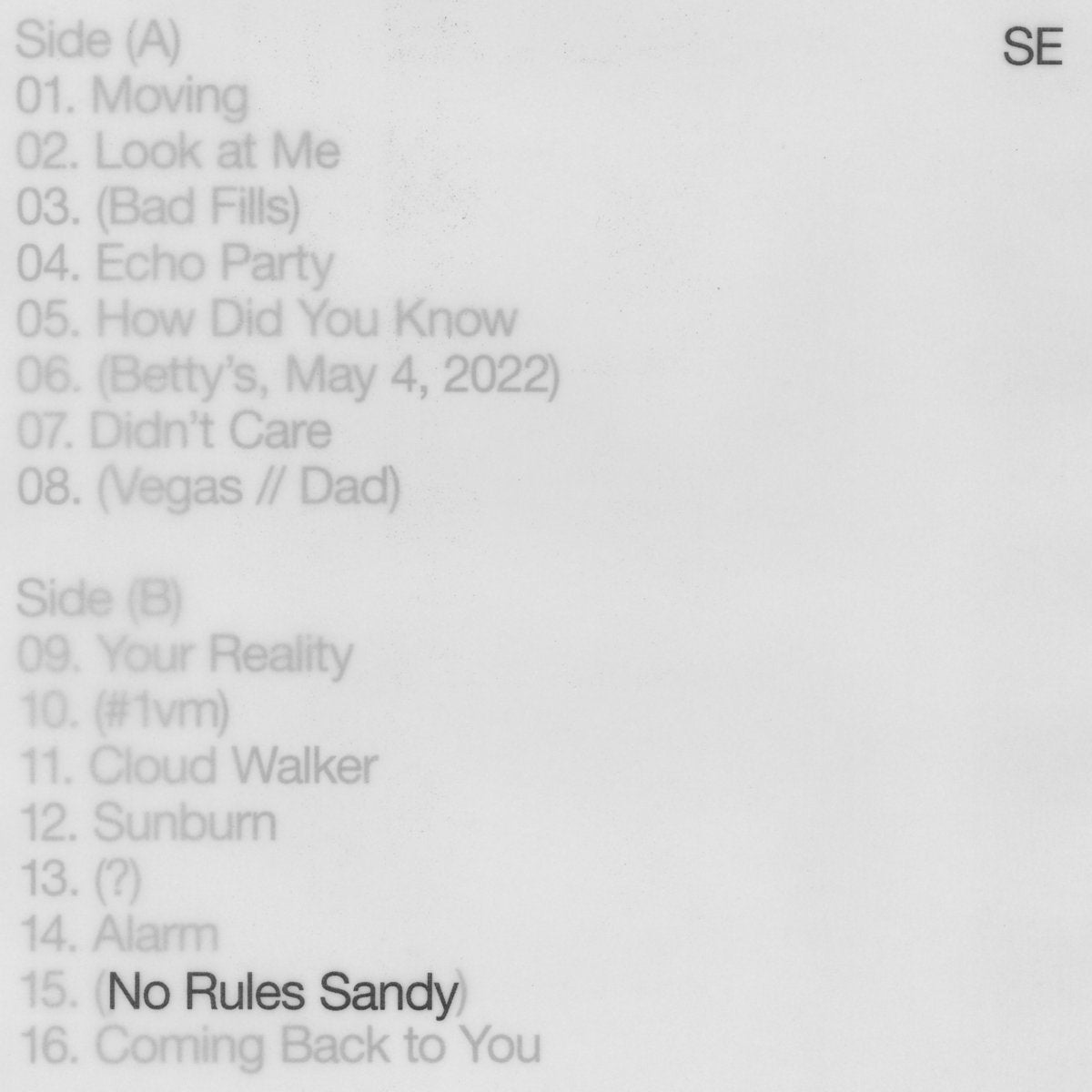 Sylvan Esso: No Rules Sandy (Coloured Vinyl LP)