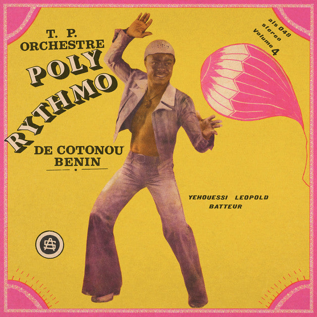 T.P. Orchestre Poly-Rythmo De Cotonou - Benin: Vol. 4 - Yehouessi Leopold Batteur (Vinyl LP)