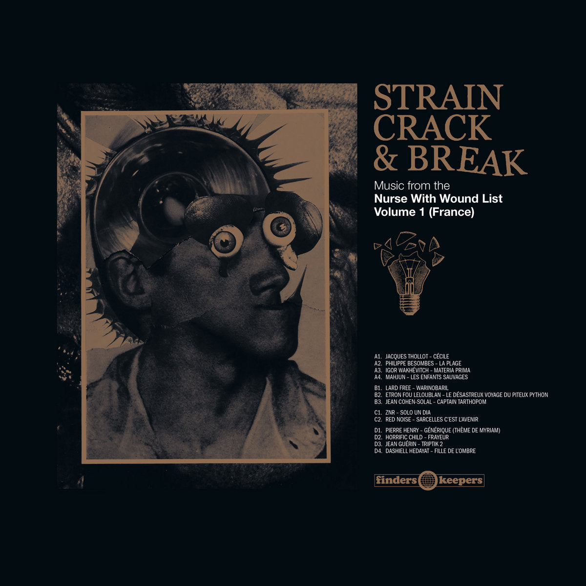 Various Artists: Strain, Crack & Break - Music From The Nurse With Wound List Volume 1 (France) (Vinyl 2xLP)