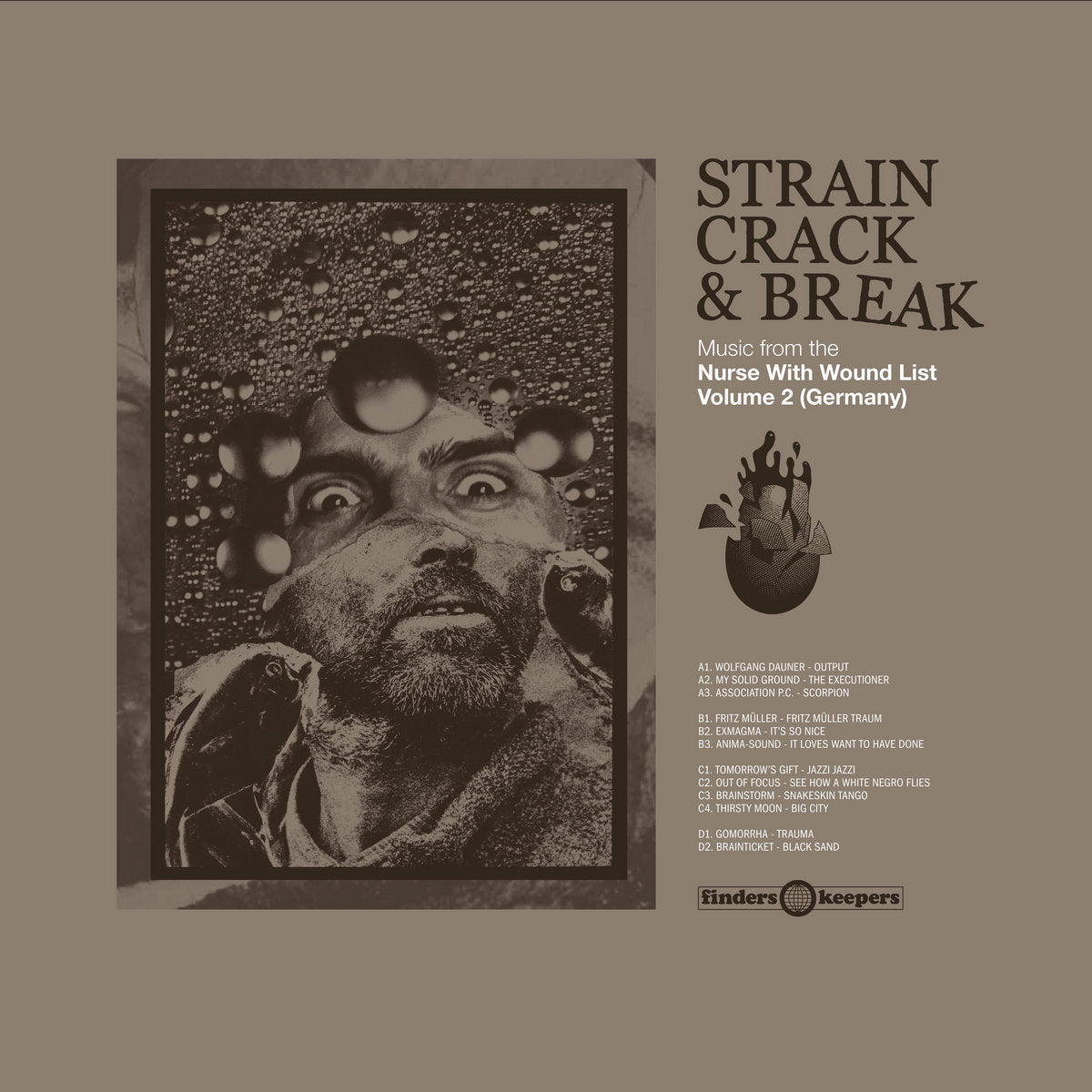 Various Artists: Strain, Crack & Break - Music From The Nurse With Wound List Volume 2 (Germany) (Vinyl LP)